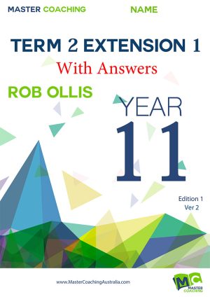 Term2 Extension 1 with Answers