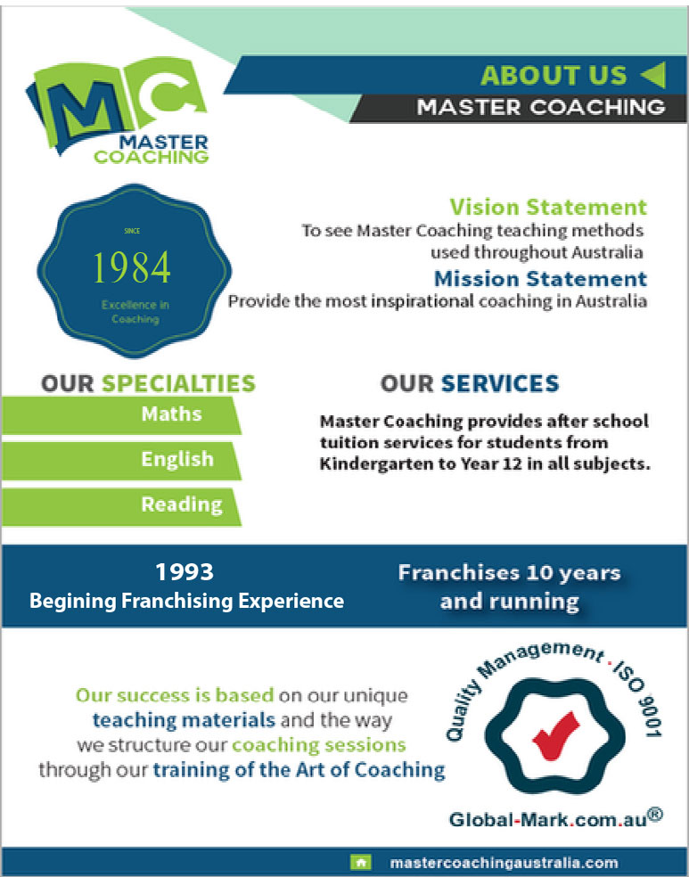 Master coaching franchise